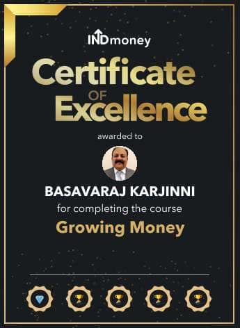 Award and recognition certificate 2