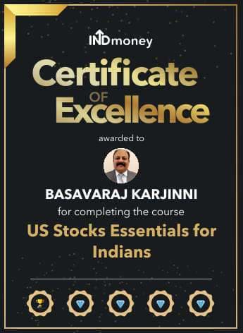 Award and recognition certificate 12