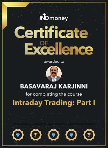 Award and recognition certificate 5